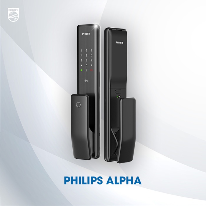 Khóa cửa vân tay Philips Alpha